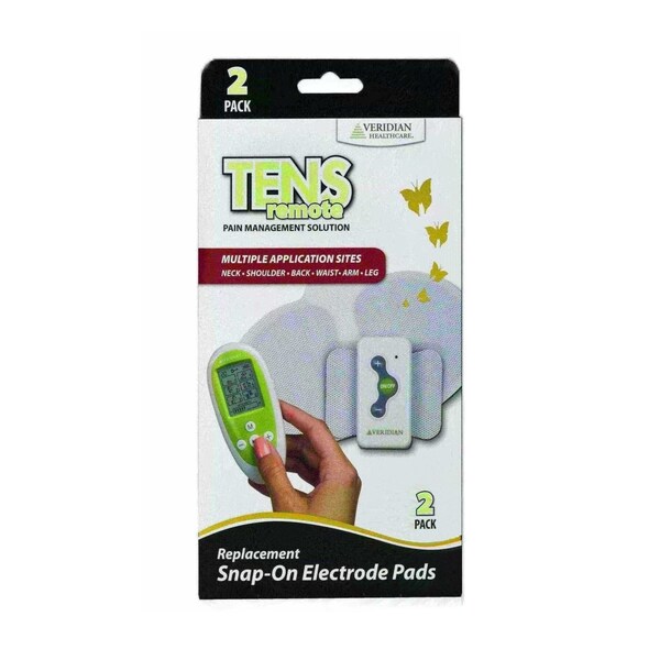 TENS Replacement Pads (1-Sm Pad, 1-Lg Pad) For 22-041